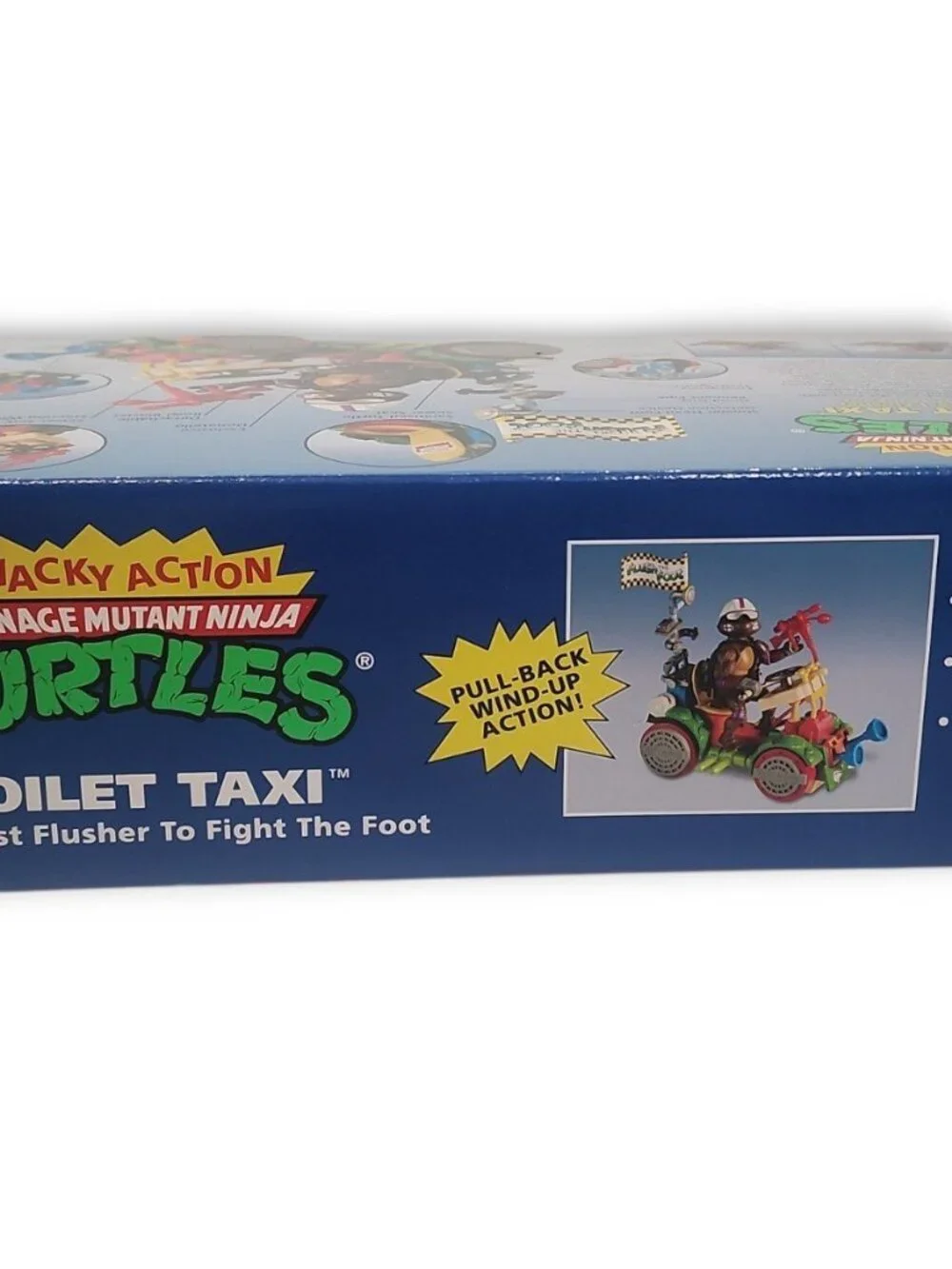 New 2024 Teenage Mutant Ninja Turtles Toilet Taxi Vehicle w/ Donatello Figure